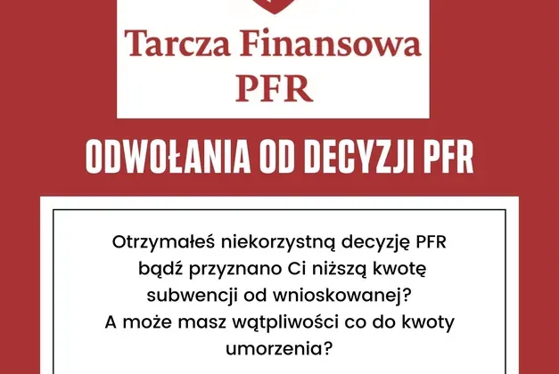 Odwołania od decyzji PFR